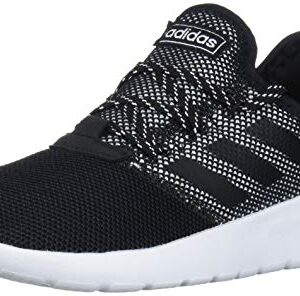 adidas Kid's Unisex Lite Racer Reborn Black/Black/White 2