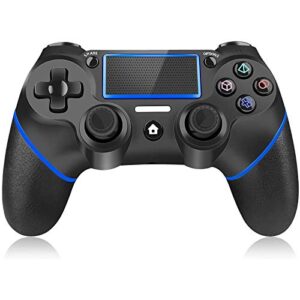 Y Team Wireless Controller for PS4, Wireless PS4 Gaming Controller USB Gamepad Joypad Controller with Dual-Vibration for…