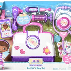Disney Junior Doc McStuffins Toy Hospital Doctor's Bag Set, 7-piece Dress Up and Pretend Play Doctor Kit, Kids Toys for Ages 3 Up by Just Play